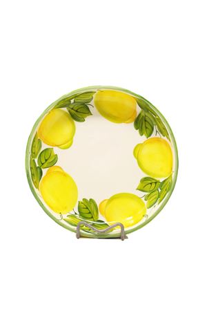 Ciotola con limoni dipinti L'Oasi ceramiche | BOLOBASSOGIALLO